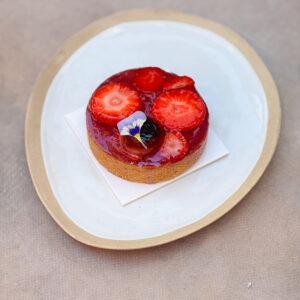 La printannière tarte à la fraise