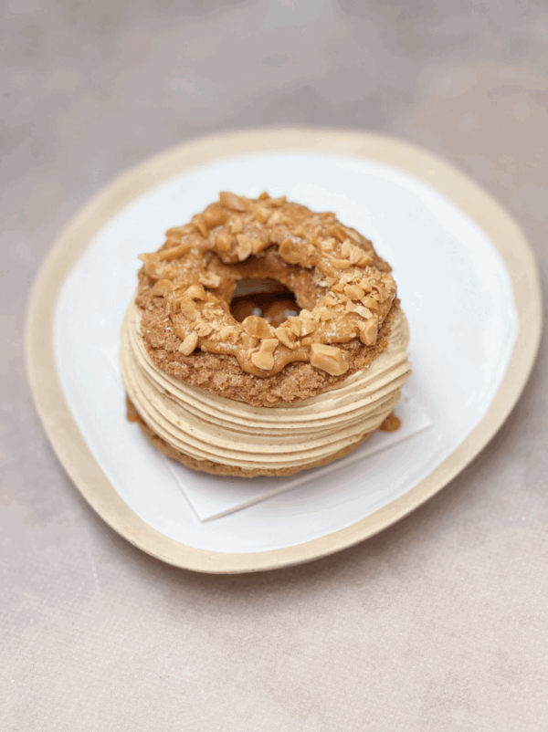 Le gourmand Paris-Brest cacahuète