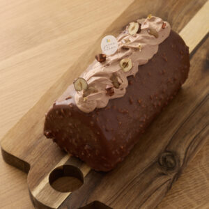 BûCHE l'incontournable chocolat noisette 6-8 parts