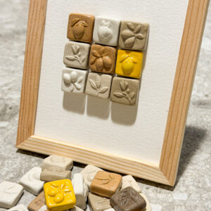 Collection de 6 fèves artisanales Céline Dupret